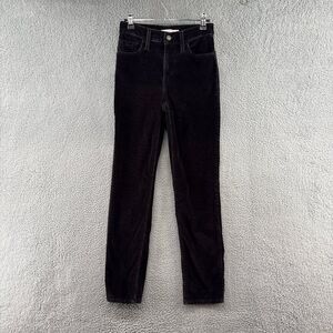 Levi’s 724 High Rise Straight Corduroy Pants Brown Size 25